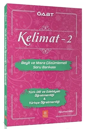 Birdem Yayıncılık ÖABT Kelimat-2 Beyit ve Mısra Çözümlemeli Soru Banka