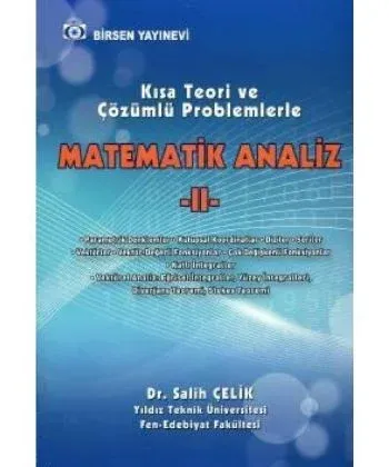 Kısa Teori ve Çözümlü Problemlerle Matematik Analiz II
