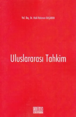 Uluslararası Tahkim