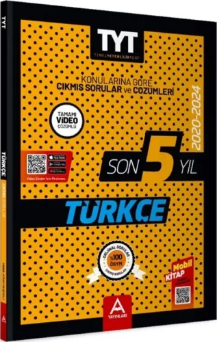 A YAYINLARI SON 5 YIL TYT TÜRKÇE ÇIKMIŞ SORULAR
