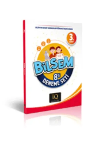IQ YAYINLARI 3.SINIF BİLSEM 8 li DENEME SETİ