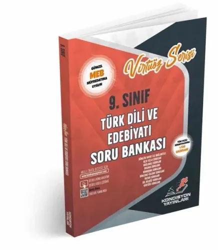 Kondisyon Yayınları 9. Sınıf Türk Dili ve Edebiyatı Virtüöz Serisi Soru Bankası