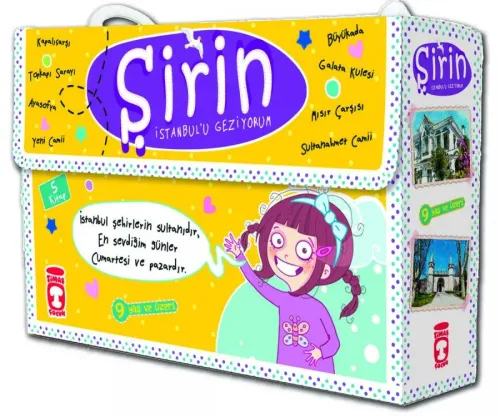 ŞİRİN İSTANBUL U GEZİYOR 9+ yaş 5 Kitap  BİRSEN EKİM ÖZEN