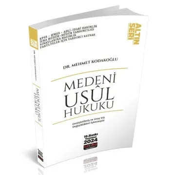 Medeni Usul Hukuku Konu Anlatımı