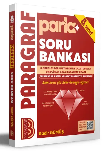 Benim Hocam PARLA 8. Sınıf LGS Paragraf Soru Bankası