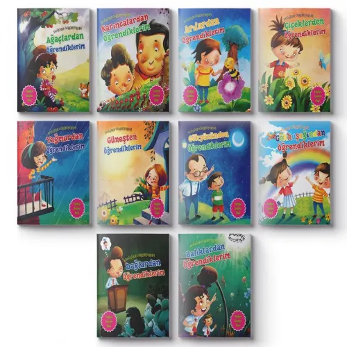 Doğadan Öğreniyorum 10 Kitap Bir Arada - Halkkitabevi