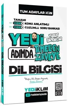 TÜM ADAYLAR İÇİN YEDİ ADIMDA TEMELDEN ZİRVEYE DİL BİLGİSİ VİDEO KONU ANLATIMLI