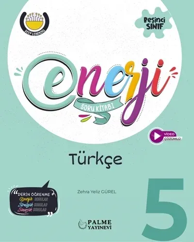 PALME 5. SINIF ENERJİ TÜRKÇE SORU KİTABI *YENİ*