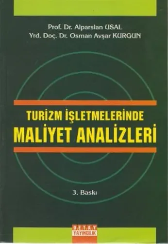 Turizm İşletmelerinde Maliyet Analizleri