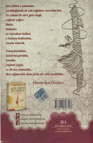 Elif Gibi Sevmek Hikmet Anıl Öztekin Yakamoz Yayıncılık %61 indirimli