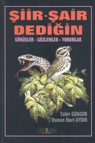 Şiir - Şair Dediğin