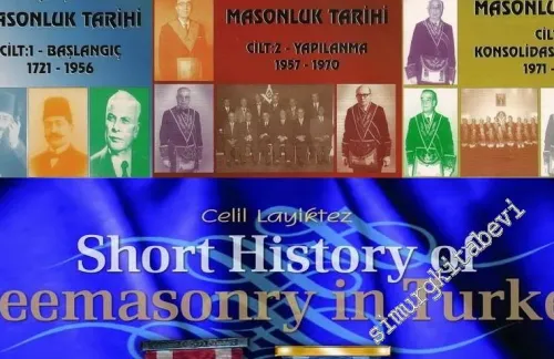 MASONİK Türkiye'de Masonluk Tarihi 1 - 2 - 3 Cilt CD -