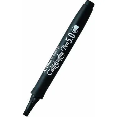 Artline Supreme Calligraphy Pen 5.0 Kaligrafi Kalemi Uç:5,0mm Siyah