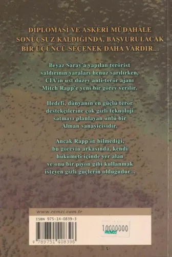 Üçüncü Seçenek Vince Flynn Remzi Kitabevi %52 indirimli