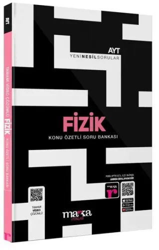 2023 AYT Fizik Konu Özetli Yeni Nesil Soru Bankası Tamamı Video Çözümlü Marka Yayınları