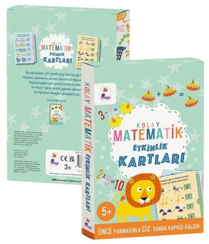Kolay Matematik Etkinlik Kartları