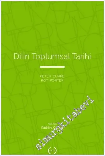 Dilin Toplumsal Tarihi - 2021