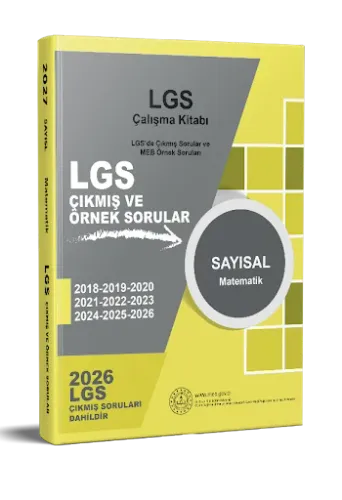 Dizgi Kitap Yayınları 2027 MEB LGS Sayısal Matematik Çalışma Kitabı Ç
