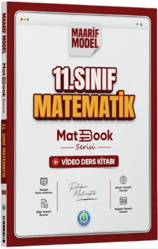 Rehber Matematik 11. Sınıf Matematik Matbook Serisi Maarif Model Video