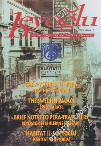 Merhaba Beyoğlu Aylık Magazin ve Kültür Dergisi  - Sayı: 6      Haziran