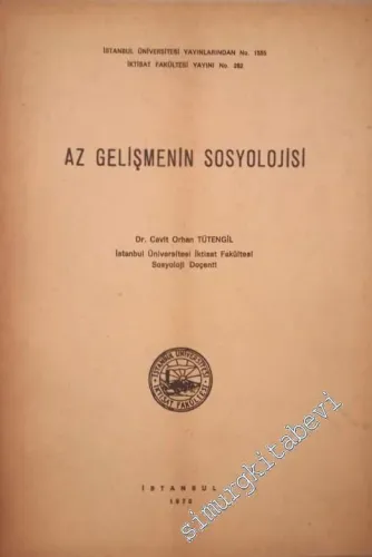 Az Gelişmenin Sosyolojisi -        1970