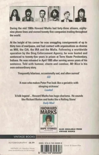 Mr Nice - An Autobiography Howard Marks Vintage Books %54 indirimli