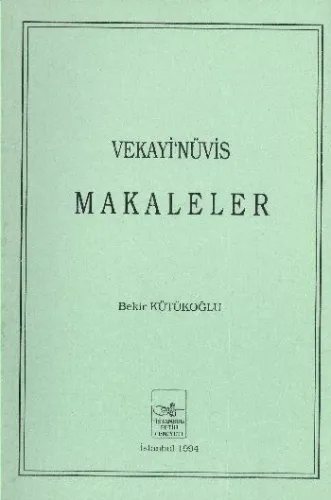 Vekayinüvis Makaleler