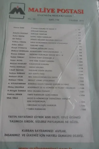 Maliye Postası 2011/748