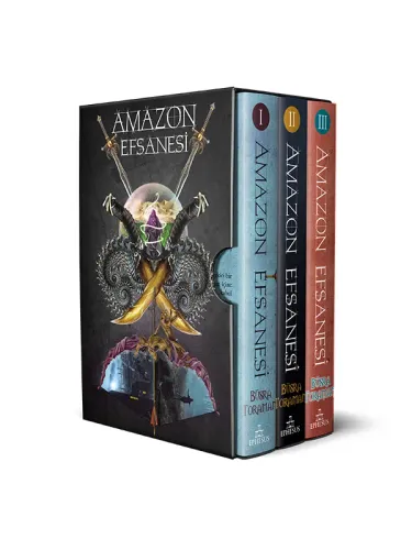 Amazon Efsanesi Kutulu Set (3 Kitap Ciltli) Büşra Toroman