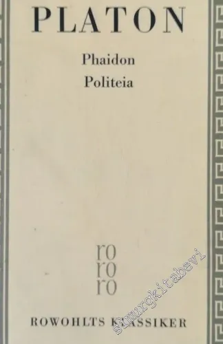 Phaidon Politeia, Sämtliche Werke 3 -        1990