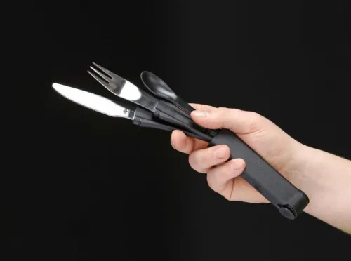 Böker Kamp Seti Çatal, Kaşık, Bıçak, Tuzluk, Biberlik