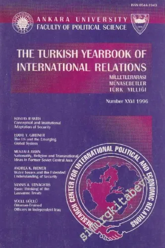 Ankara University Faculty Of Political Science - The Turkish Yearbook Of International Relations - XXVI