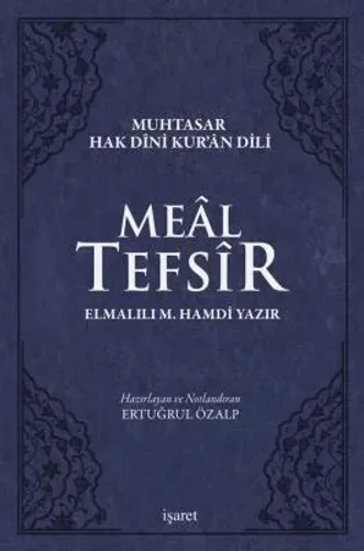 Muhtasar Hak Dini Kur'ân Dili Meal Tefsir Küçük Boy Mushafsız