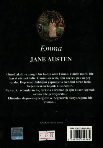 Emma Jane Austen İlya İzmir Yayınevi %60 indirimli