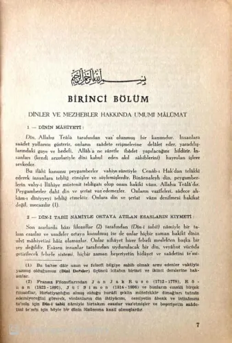 İslam Dini İtikad, İbadet ve Ahlak Ahmet Hamdi Akseki Diyanet İşleri B