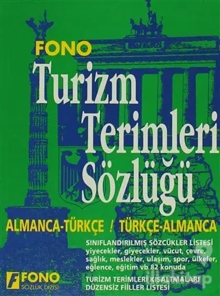 Almanca Turizm Terimleri Sözlüğü