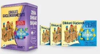 Dikkati Güçlendirme Seti Plus 7 Yaş - Teneke Kutu