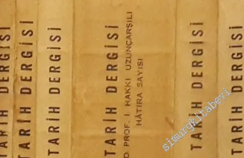 İstanbul Üniversitesi Edebiyat Fakültesi Tarih Dergisi Sayı: 1 - 52 Yıl: 1949 - 2011 TAKIM -        1949