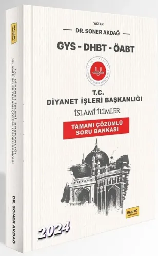 Makro Kitap 2024 GYS Diyanet İşleri Başkanlığı İslami İlimler Soru Bankası Çözümlü
