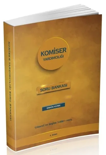 Erkin Kürk Komiser Yardımcılığı Soru Bankası