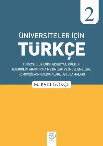 ÜNİVERSİTELER İÇİN TÜRKÇE - 2