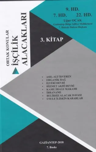 İşçilik Alacakları ( 3 Cilt Takım )