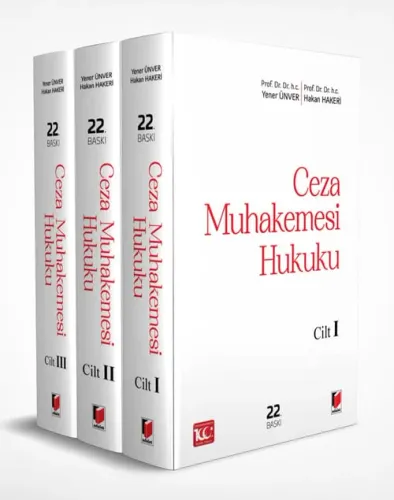 Ceza Muhakemesi Hukuku (3 Cilt)
