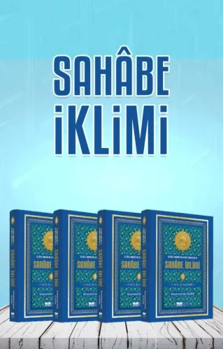 Sahabe İklimi Seti 4 Ciltli(Büyük Boy Karton Kapak) Takım - En Güzel Örneğin En Güzel Örnekleri