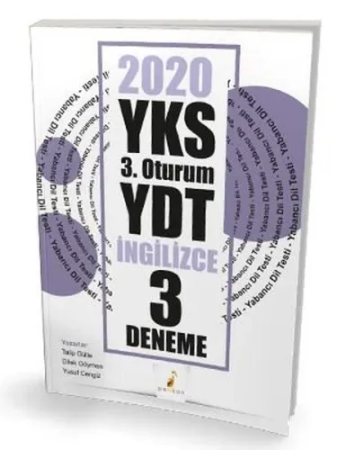 Yks 3.oturum Ydt İngilizce 3 Deneme Sınavı