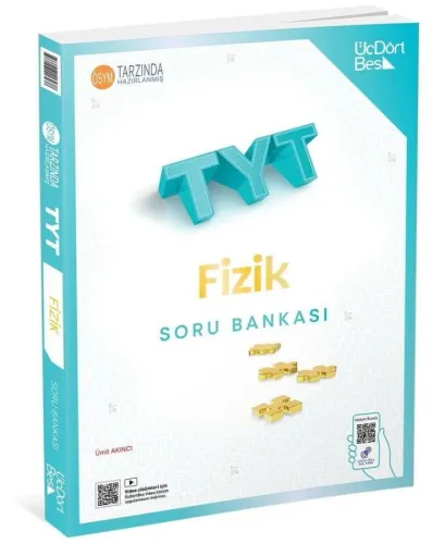 ÜçDörtBeş Yayınları TYT Fizik Soru Bankası