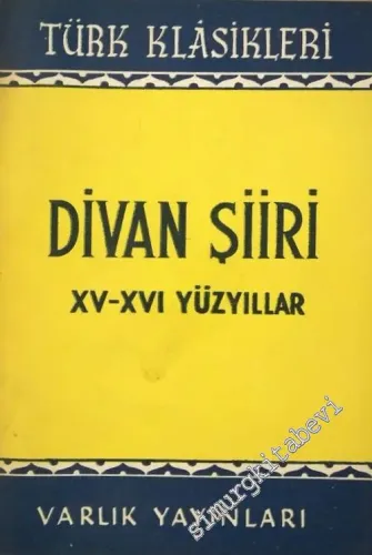Divan Şiiri 15-16 Yüzyıllar -