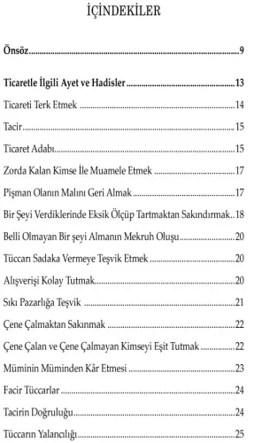 Doğru Ticaret ve Helal Kazanç Yalçın Bulut Doğru Ticaret ve Helal Kazanç Yalçın Bulut