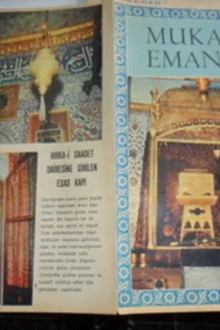 Mukaddes Emanetler / Hırka-i Saadet Dairesine Girilen Esas Kapı / Askı