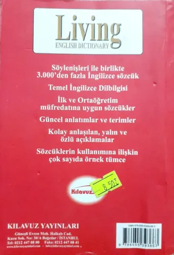 Resimli Sözlük /İngilizce -Türkçe Türkçe - İngilizce Gülten Sedef Kıla